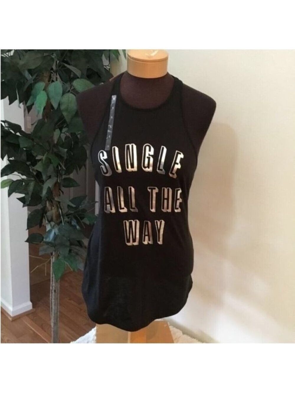 Victoria’s Secret Single All The Way racerback tank top Woman’s Small